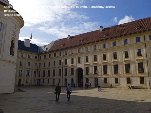 Second Courtyard Of Prague Castle